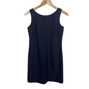 Emanuel Ungaro Liberte 100% Silk Shift Dress Size 2/36 Petite